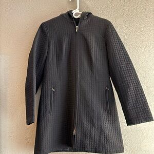 Esprit Black Puffer Jacket with Quilted Design